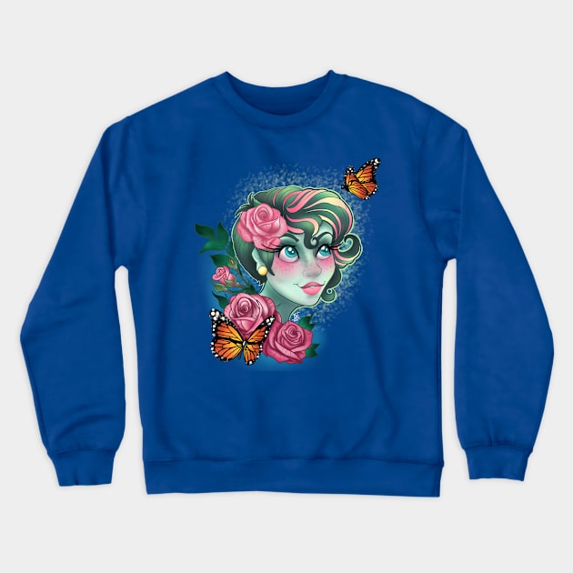 Sister of Seasons - April Crewneck Sweatshirt by InkyMcStapleface